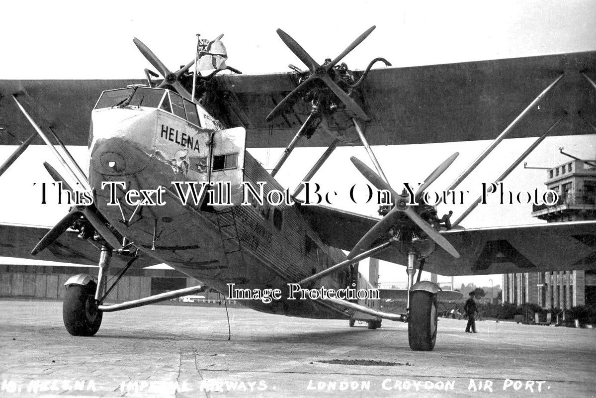 SU 3350 - Imperial Airways Helena, London Croydon Airport