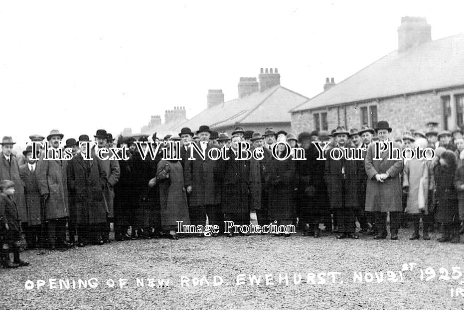 SU 3381 - Opening Of New Road, Ewehurst, Waverley, Surrey 1925