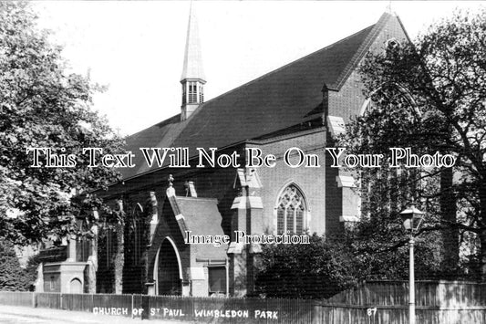 SU 3389 - Church Of St Paul, Wimbledon Park, Surrey