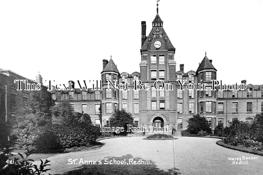 SU 3391 - St Anne's School, Redhill, Surrey