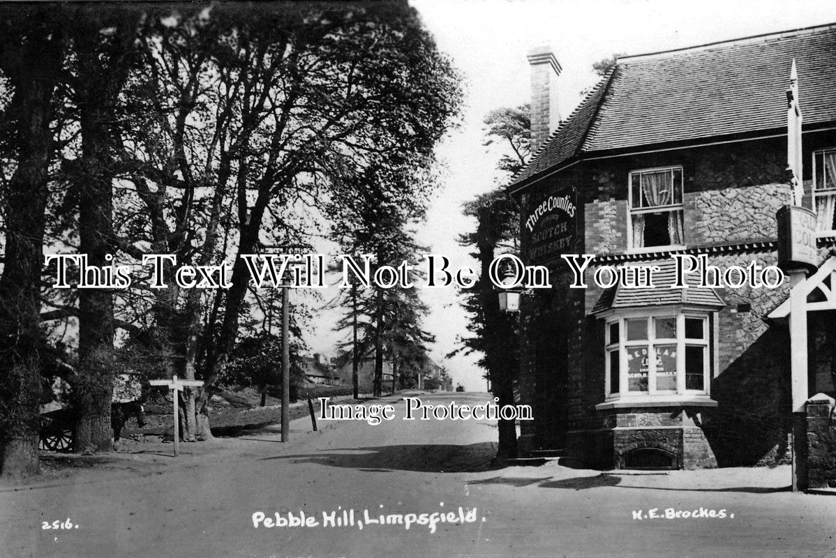 SU 341 - Pebble Hill, Limpsfield, Surrey c1920