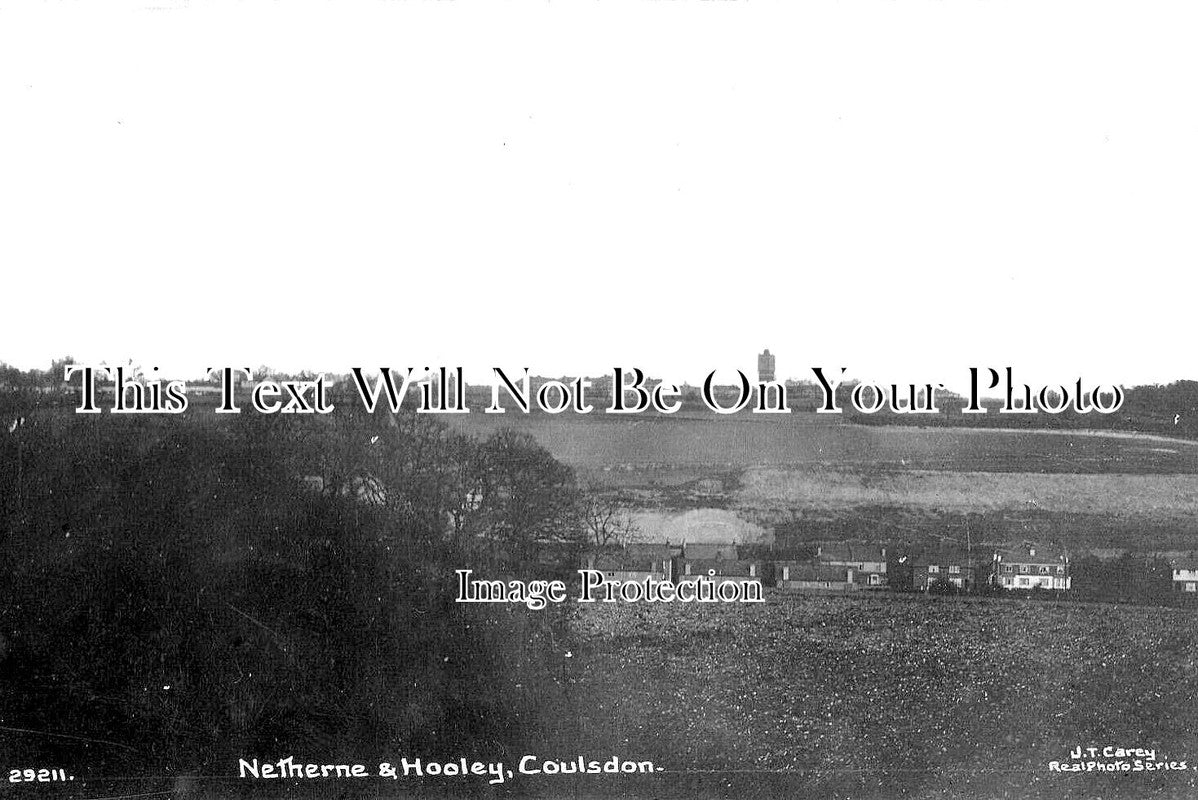 SU 3410 - Netherne & Hooley, Coulsdon, Surrey c1915