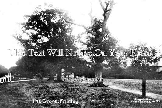 SU 3412 - The Grove, Frimley, Surrey c1911