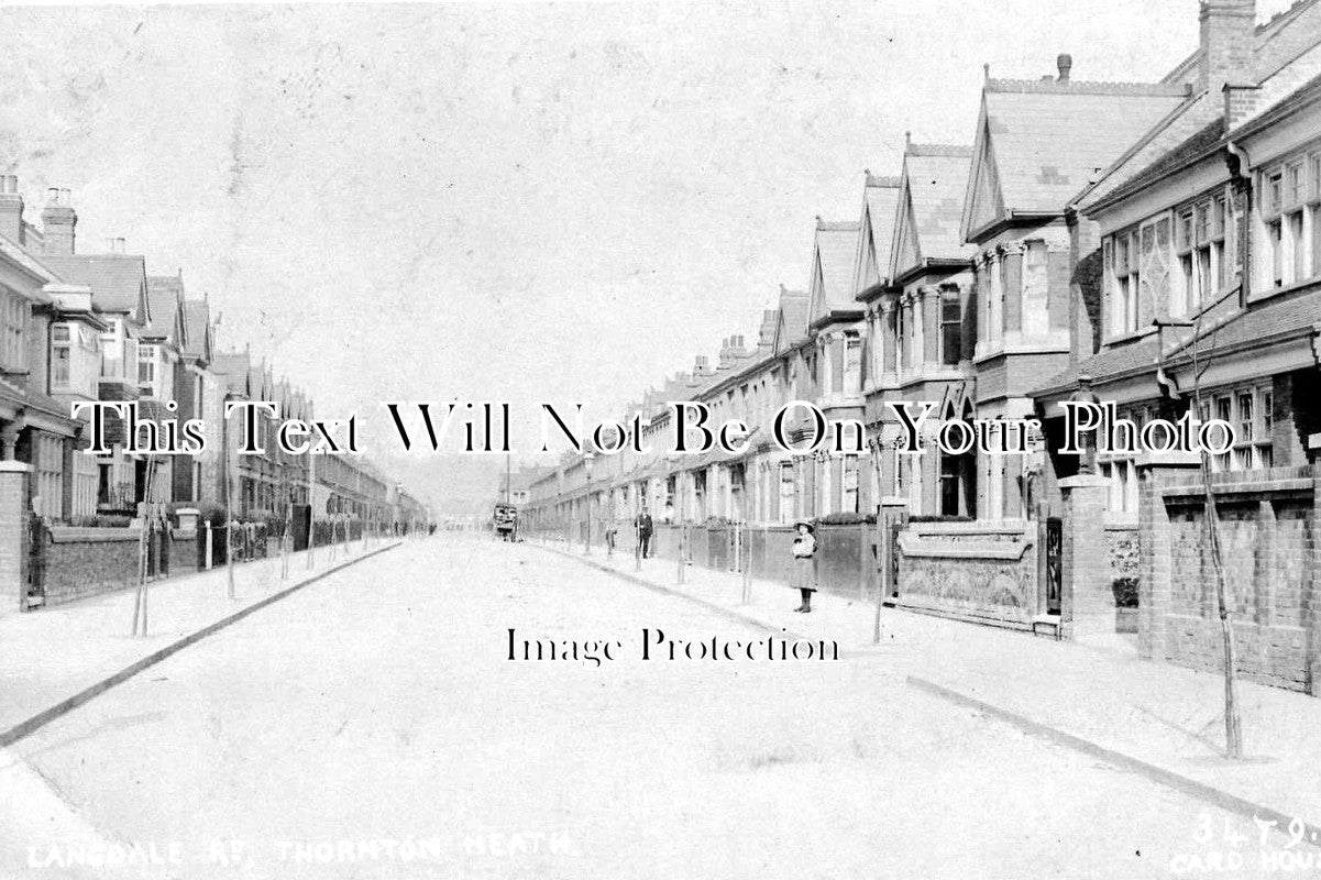 SU 344- Langdale Road, Thornton Heath, Surrey c1909