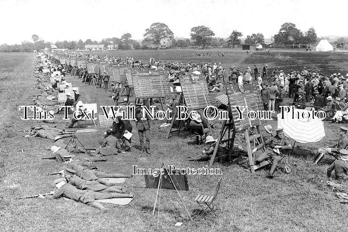 SU 3457 - Bisley Rifle Ranges, Surrey c1926