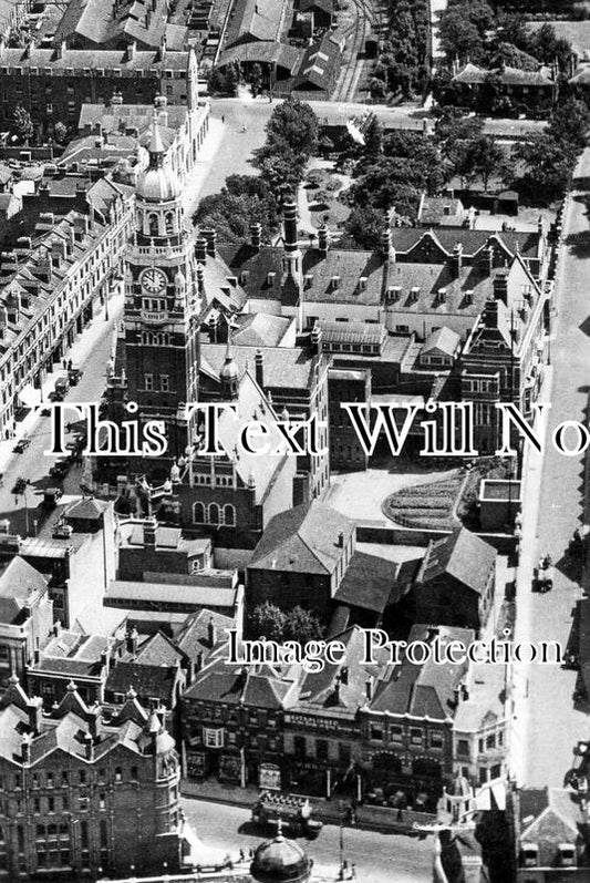 SU 347 - Croydon Town Hall From The Air, Surrey c1926