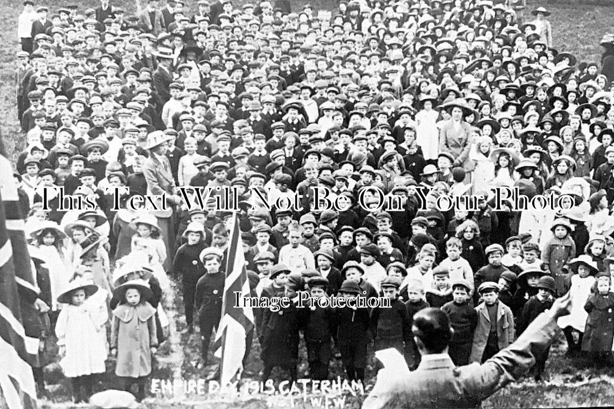 SU 3471 - Empire Day At Caterham, Surrey 1919