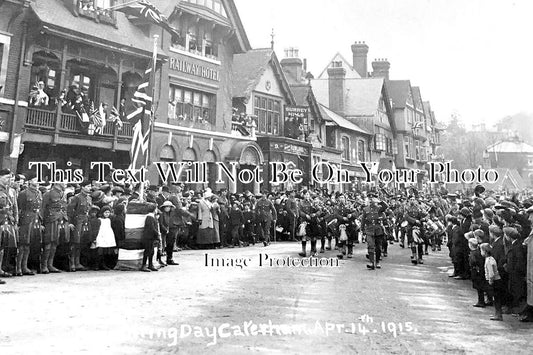 SU 3478 - Recruiting Day At Caterham, Surrey 1915 WW1