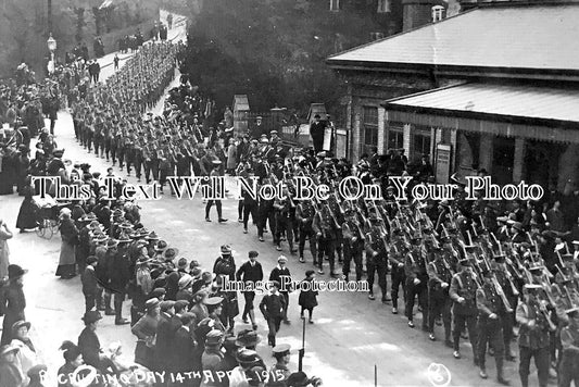 SU 3488 - Recruiting Day At Caterham, Surrey 1915 WW1