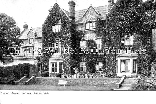 SU 3494 - Surrey County Asylum, Brookwood, Surrey c1903