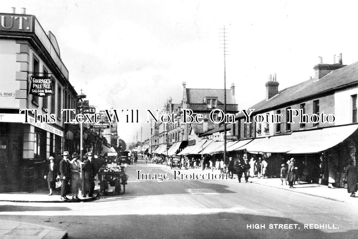 SU 3521 - High Street, Redhill, Surrey c1931