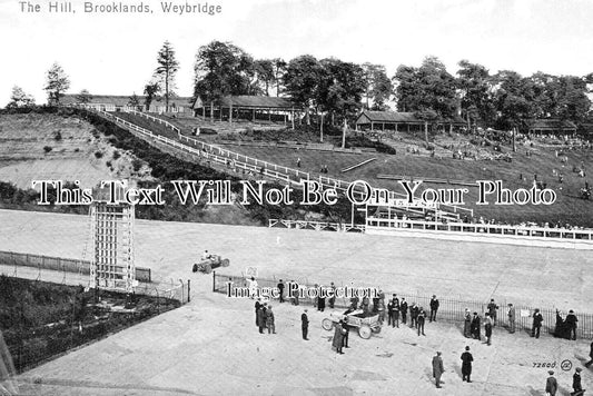 SU 3526 - The Hill, Brooklands, Weybridge Motor Race Track, Surrey