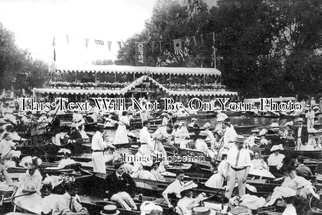 SU 3528 - Molesey Regatta, Surrey c1907