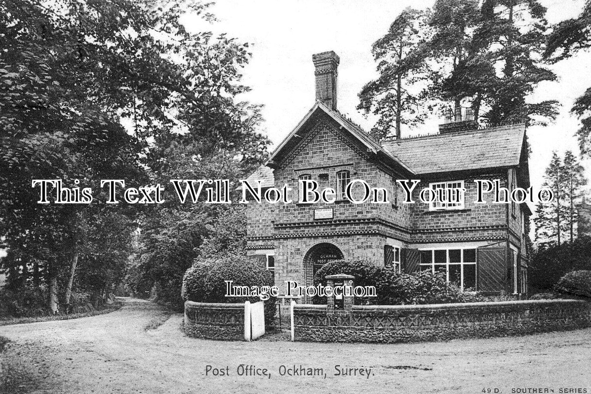 SU 3540 - Ockham Post Office, Surrey c1912