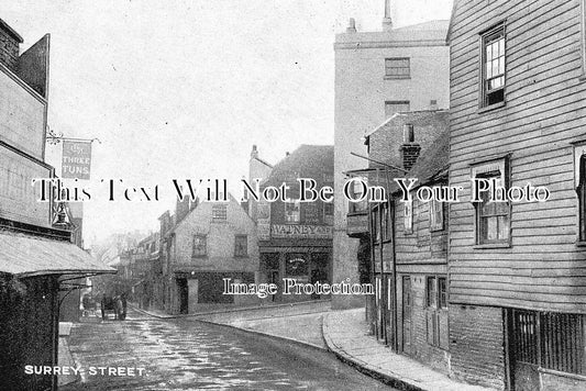 SU 356 - The Three Tuns Inn, Surrey Street, Croydon, Surrey c1908