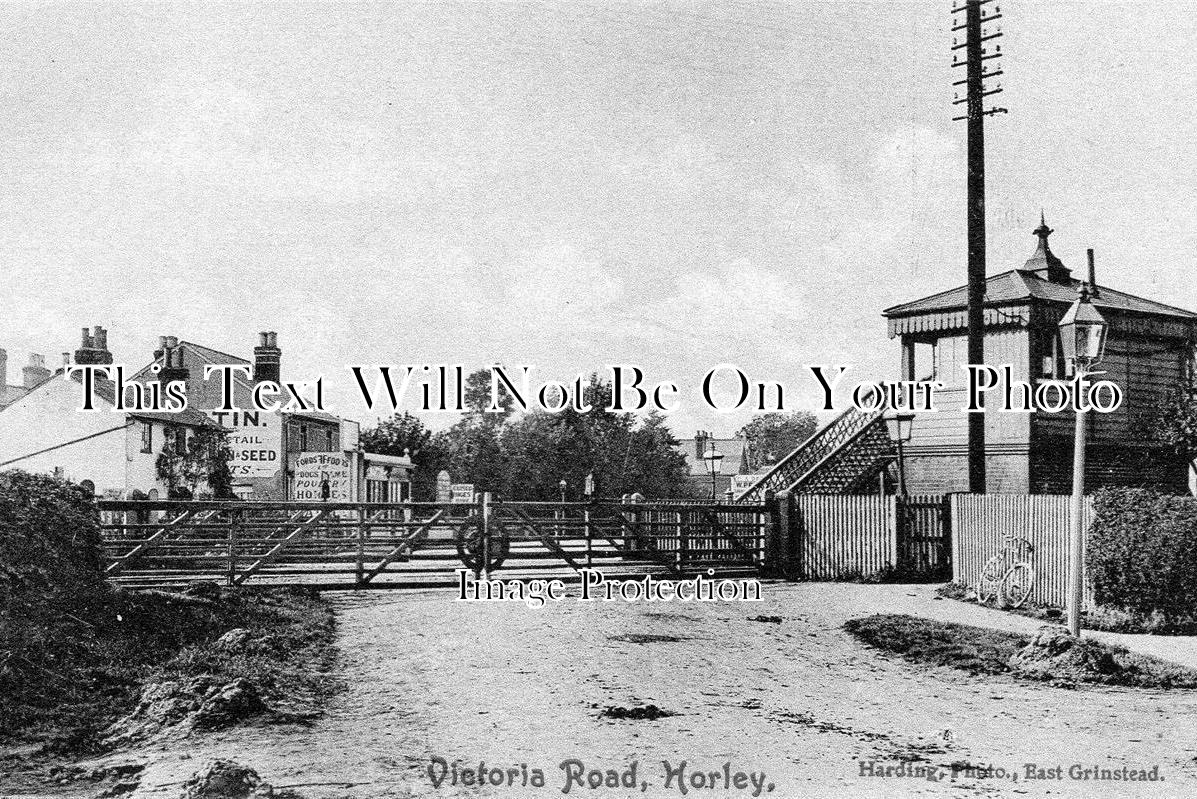 SU 361 - Victoria Road, Horley Railway Level Crossing, Surrey