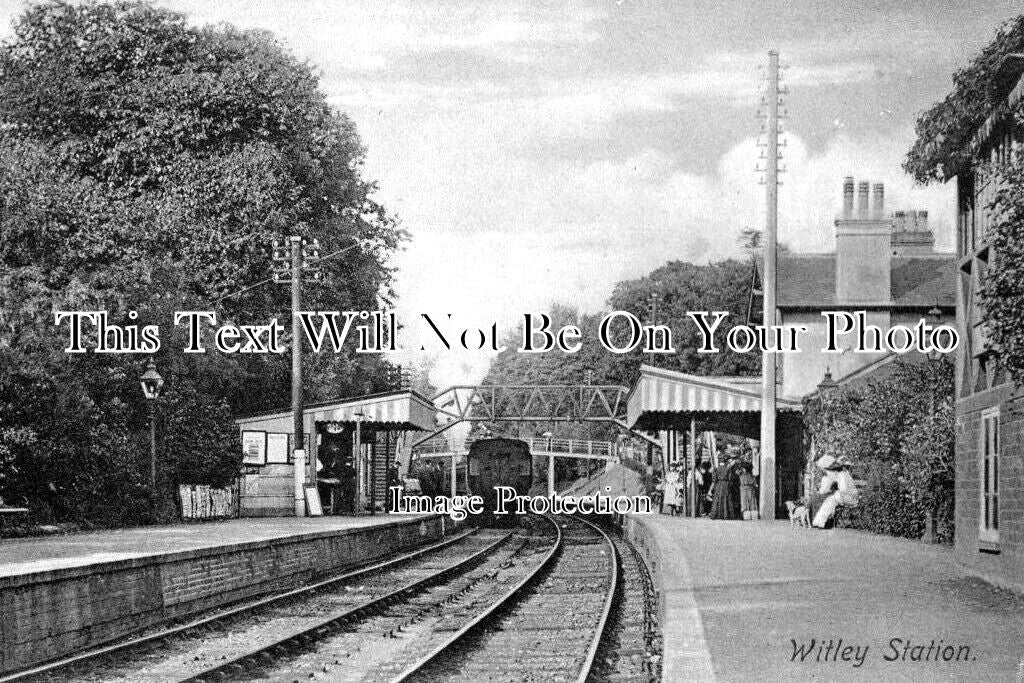 SU 3623 - Witley Railway Station, Surrey c1912