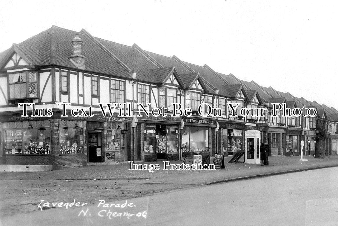 SU 3649 - Sutton Creameries, Lavender Parade, North Cheam, Surrey