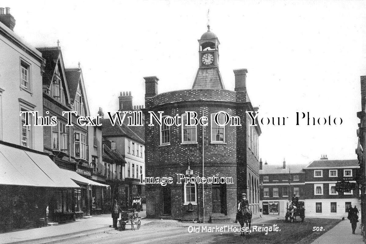 SU 3685 - Old Market House, Reigate, Surrey