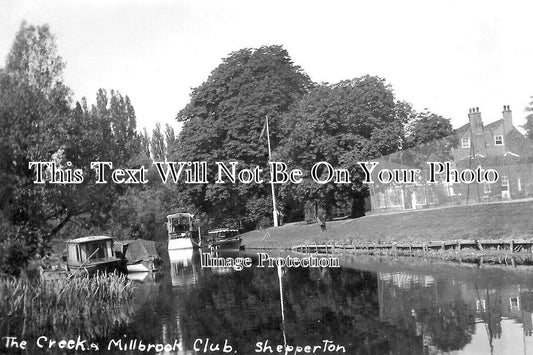 SU 3686 - The Creek & Millbrook Club, Shepperton, Surrey