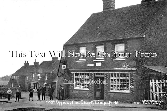 SU 3714 - Post Office, The Chart, Limpsfield, Surrey c1919