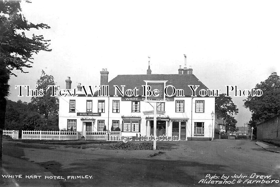 SU 3719 - The White Hart Hotel, Frimley, Surrey