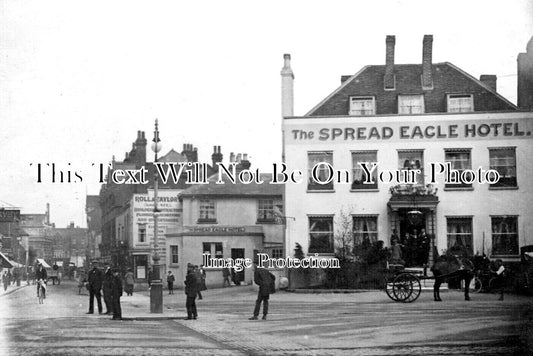 SU 3756 - The Spread Eagle Hotel, Epsom, Surrey