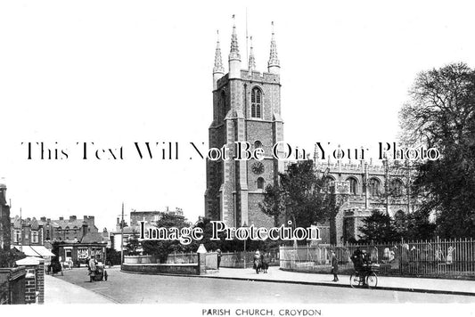 SU 3812 - Croydon Parish Church, Surrey