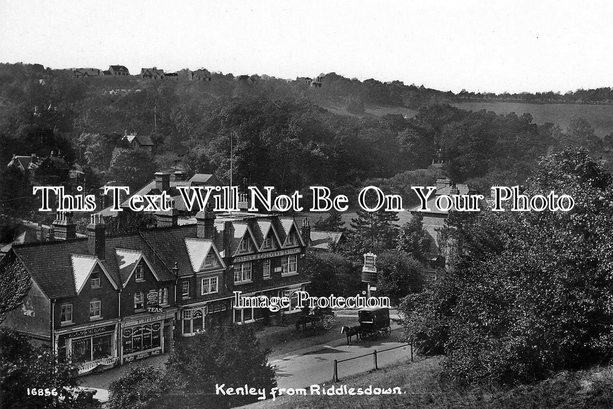 SU 382 - The Kenley Hotel From Riddlesdown, Surrey – JB Archive
