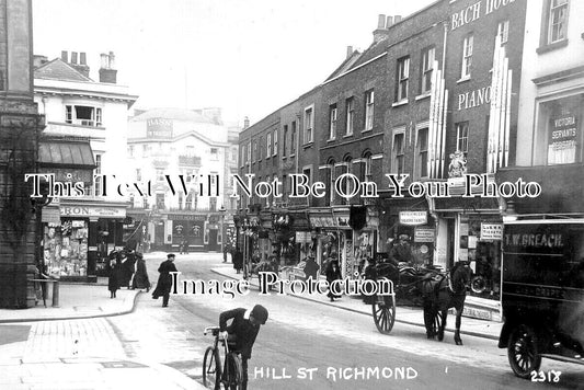 SU 3873 - Hill Street, Richmond, Surrey c1910