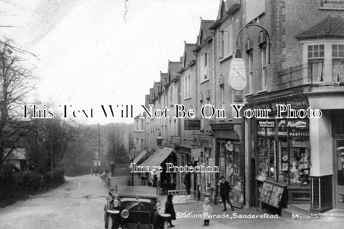 SU 392 - Station Parade, Sanderstead, Surrey c1919