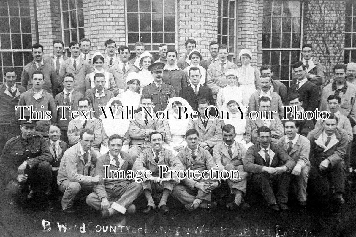 SU 3921 - County Of London War Hospital, Surrey WW1