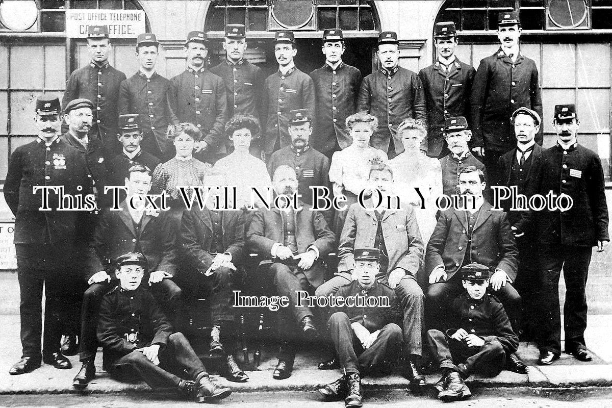 SU 40 - Leatherhead Post Office Workers, Surrey c1907