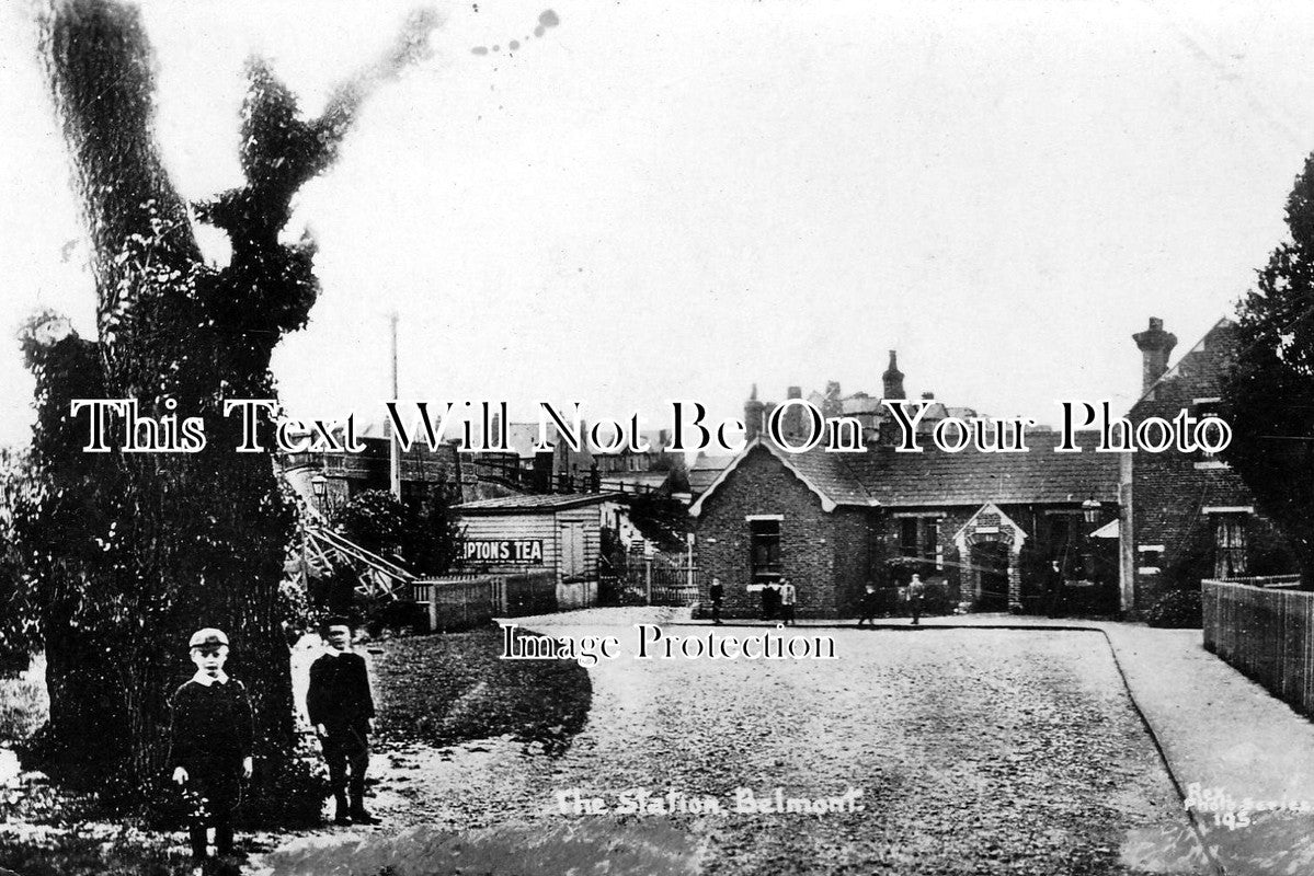 SU 419 - Belmont Railway Station, Surrey c1933