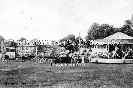 SU 478 - Old Godstone Fun Fair Village Green, Surrey c1914