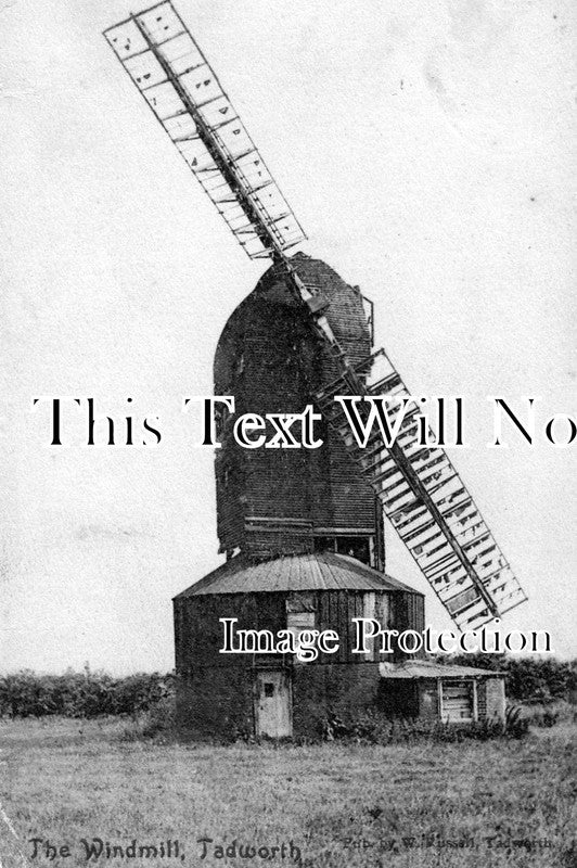 SU 512 - The Windmill, Tadworth, Surrey c1908