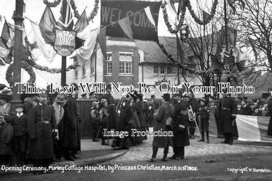 SU 515 - Purley Cottage Hospital Opening Ceremony, Surrey 1909