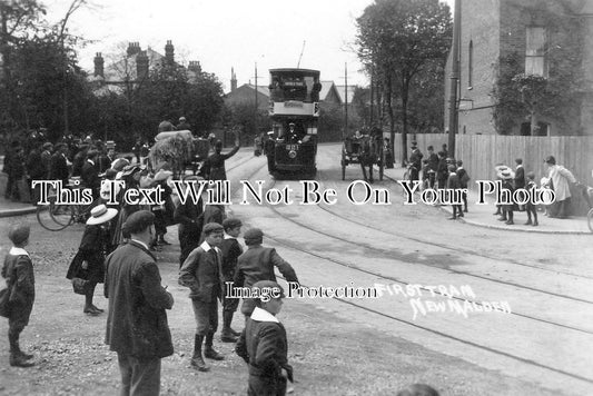 SU 541 - First Tram, New Malden, Surrey