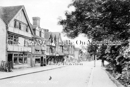 SU 546 - Station Road, West Oxted, Surrey c1924