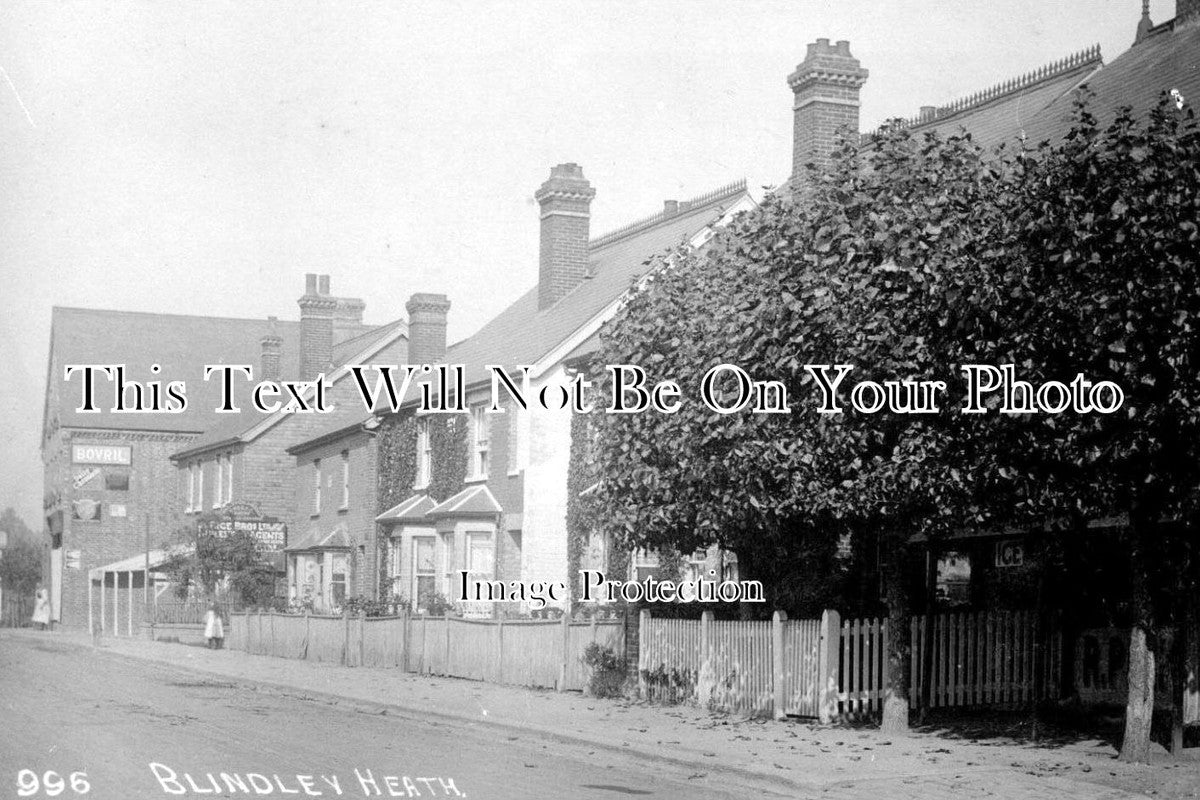 SU 568 - Blindley Heath, Surrey c1910