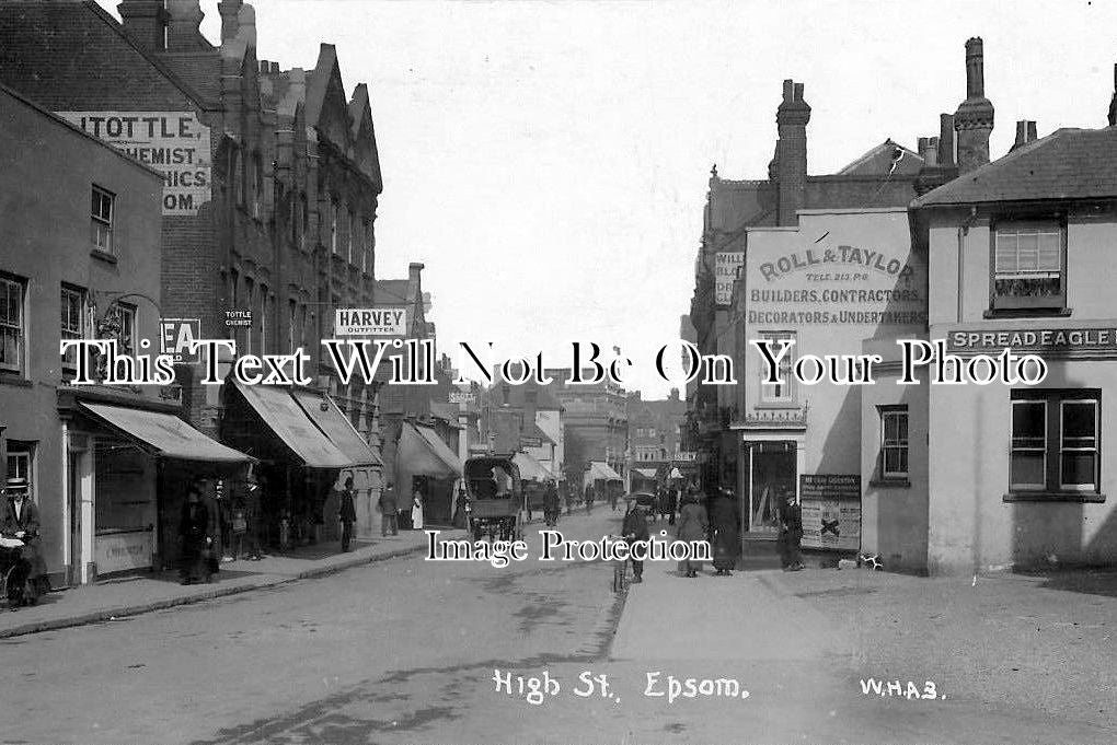 SU 602- High Street, Epsom, Surrey – JB Archive