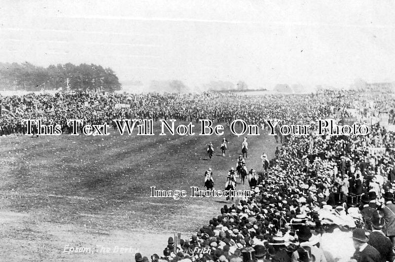 SU 620 - Horse Racing, Epsom Derby, Surrey c1906