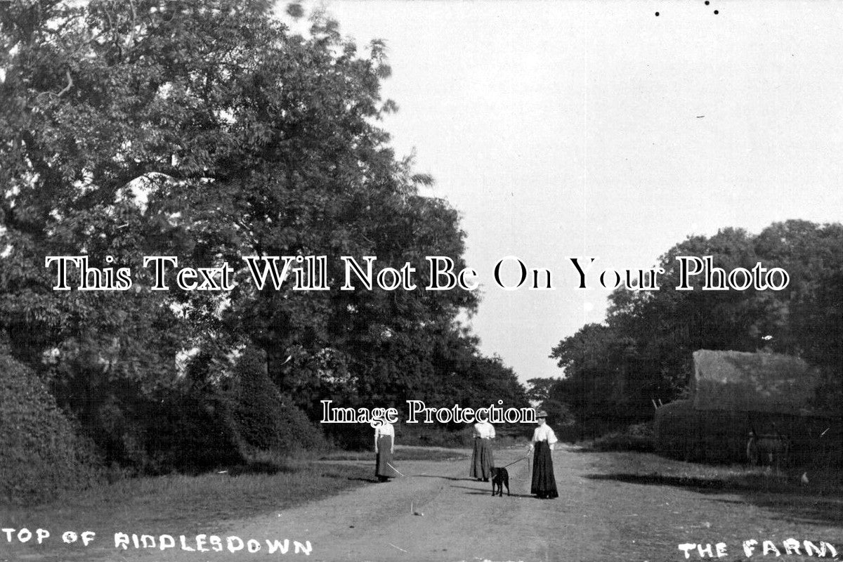 SU 621 - The Farm, Top Of Riddlesdown, Surrey c1915