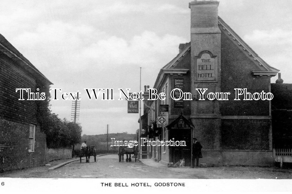 SU 622 - The Bell Hotel, Godstone, Surrey c1916