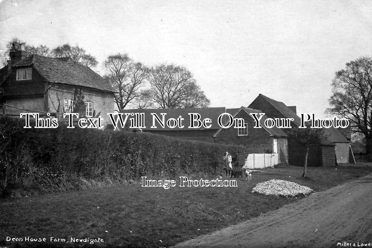 SU 633 - Dean House Farm, Newdigate, Surrey c1909