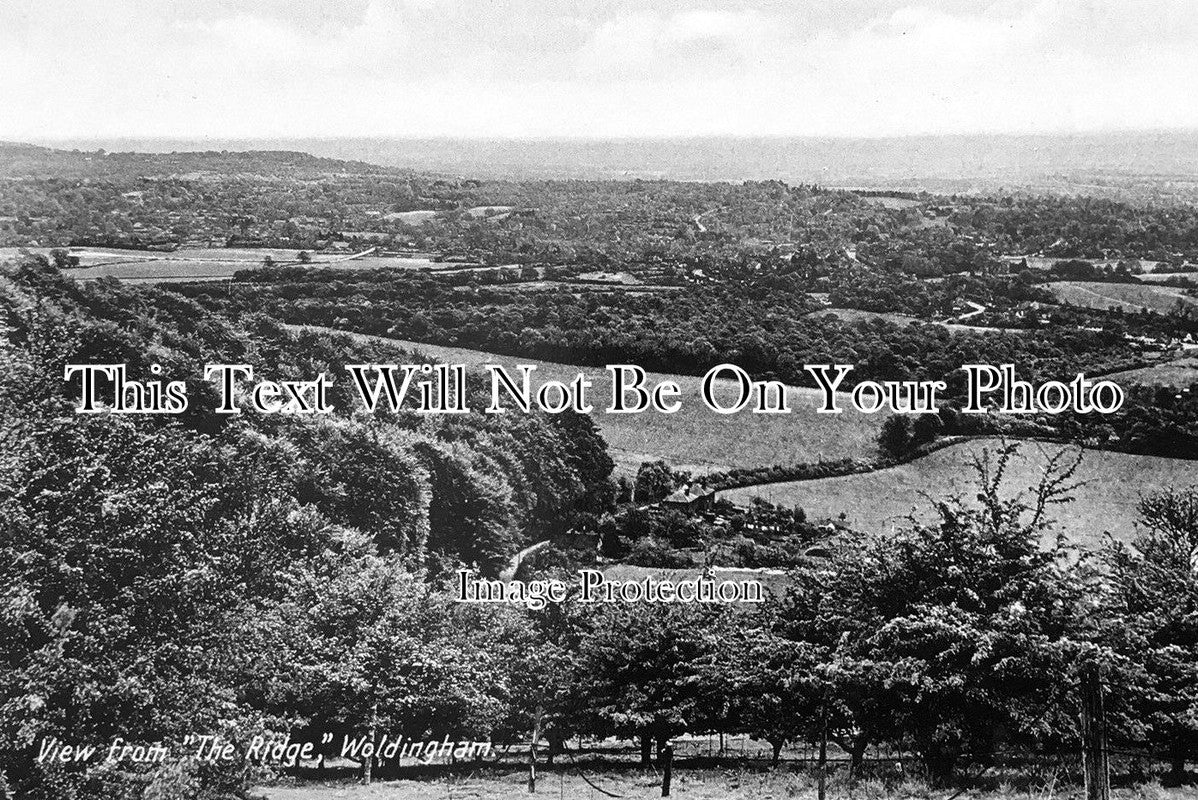 SU 634 - View From The Ridge, Woldingham, Surrey