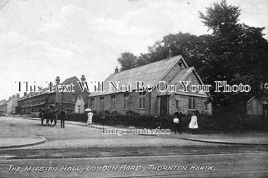 SU 635 - The Mission Hall, London Road, Thornton Heath, Surrey c1907