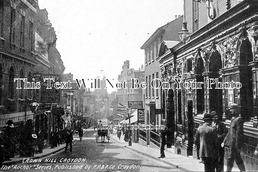 SU 65 - Crown Hill, Croydon, Surrey c1906