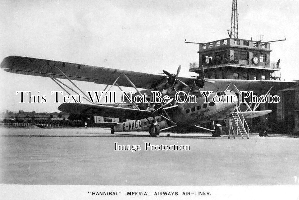 SU 667 - Hannibal Imperial Airways Air Liner, Croydon Airport, Surrey c1925