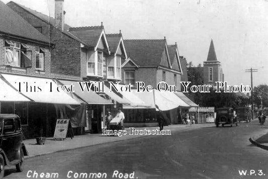 SU 689 - Common Road, Cheam, Surrey c1939